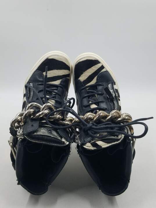 Authentic Giuseppe Zanotti Donna Zebra Sneaker W 5 image number 6