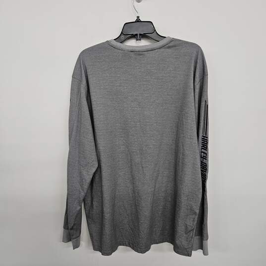 Grey Long Sleeve T Shirt image number 2