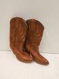Frye Women Boots Leather Brown Size 7.5B image number 3