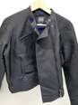 Armani Exchage Women's Black Biker Style Jacket S image number 2
