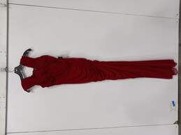 Adrianna Papell Women's Red Dress Size 4