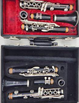 Vito Brand B Flat Clarinets w/ Hard Cases and Accessories (Set of 2)