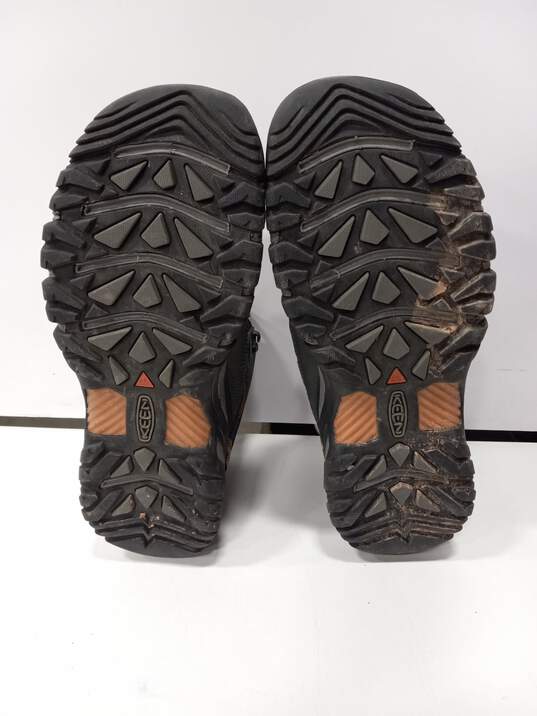 Keen Gray Waterproof Hiking Boots Men's Size 11 image number 5