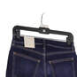 NWT Womens Blue Denim Dark Wash Stretch Pockets Cuffed Mom Shorts Size 4 image number 4