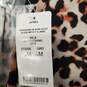 Bebe Women Brown Leopard Blouse M NWT image number 9