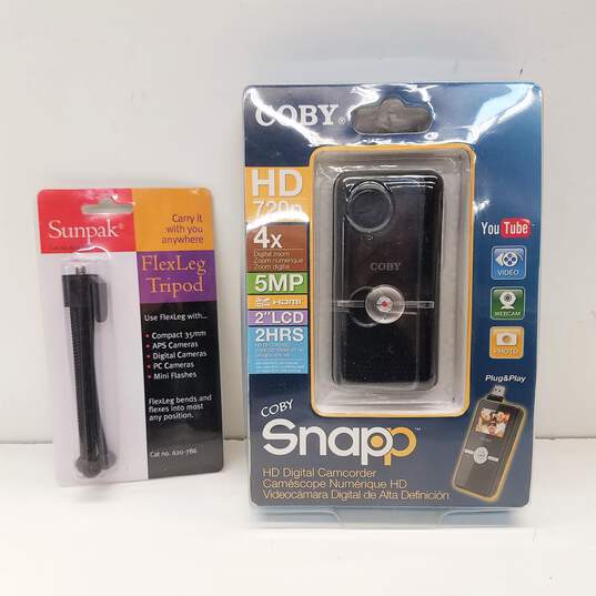 Coby Snapp Digital Camcorder CAM5000 IOB image number 1