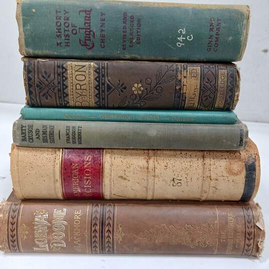 6pc Lot of Vintage Hardcover Assorted Books image number 1