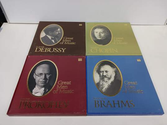 Time Life Great Men of Music Vinyl Records Sets 4pc Lot image number 2