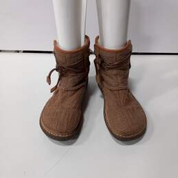 Women's Uggs Sheepskin Lined Ankle Boots Sz 8