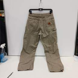 Carhartt Loose Fit Brown Pants/Jeans Size 30X32 alternative image