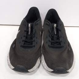 Mens Revolution 5 BQ6714-003 Black Lace up Low Top Running Shoes Size 8