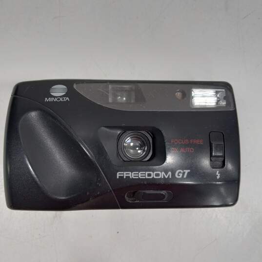 Vintage Minolta Freedom GT Film Camera image number 1