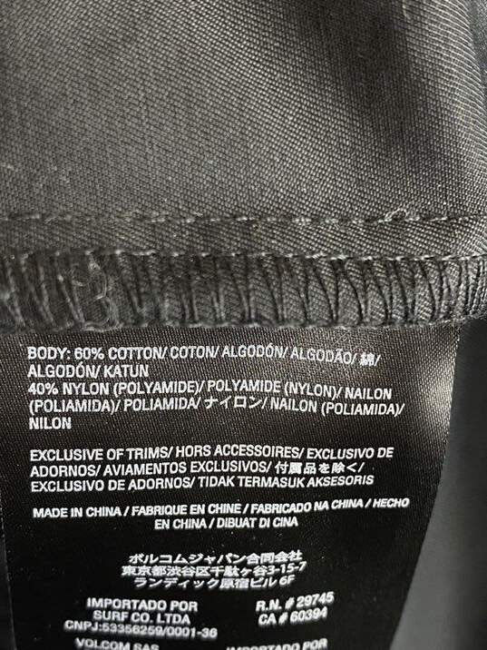 Volcom Men Black Quarter Zip Jacket XL image number 4