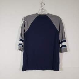 Womens Dallas Cowboys Crew Neck 3/4 Sleeve NFL Pullover T-Shirt Size Medium alternative image