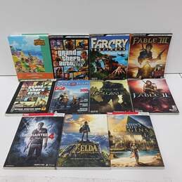 Lot of 11 Video Game Guides