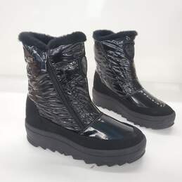 Pajar Tanita Black Faux Fur Lined Snow Boots Women's Size 10