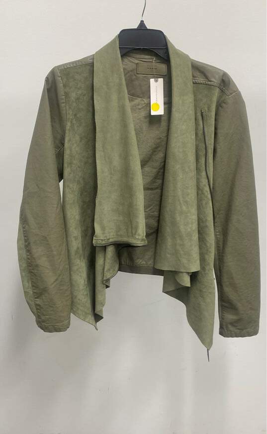 Anthropologie BLANKNYC Green Coat - Size Medium image number 1