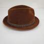 Stetson Heritage Brown Fedora Sz-7 5/8 image number 3