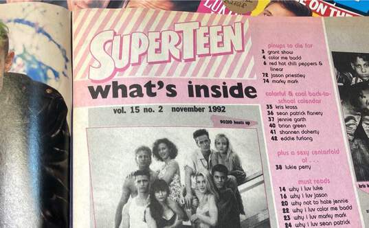 Lot of Vintage 90s Teen Magazines image number 6