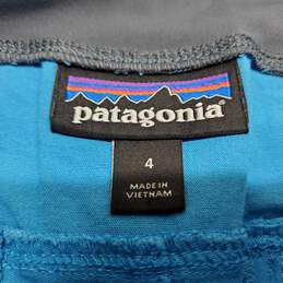 Patagonia Teal Blue Caliza Rock Climbing Athletic Pants Women's 4 alternative image