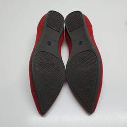 Rothy’s The Point Women Chili Red Pointed Toe Sz 7 alternative image