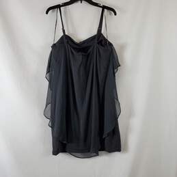 DKNY Black Sleeveless Dress Sz 14 NWT alternative image