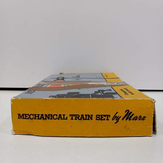 Vintage  Louis Marx Mechanical Train Set IOB image number 6