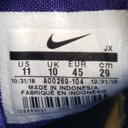Nike Zoom 2k Regency Purple Sneakers A00269-104 Size 11 image number 8