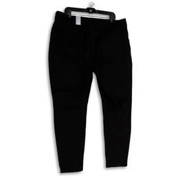 NWT Womens Black Dark Wash Pockets Stretch Denim Skinny Leg Jeans Size 20 alternative image