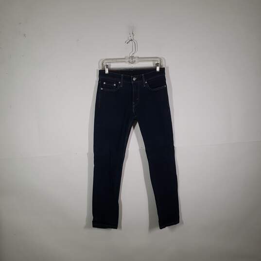 Mens 511 Medium Wash 5 Pocket Design Denim Skinny Leg Jeans Size 29x30 image number 1
