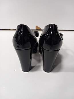 Torrid Women's 18265332 Black Patent Mary Jane Platform Tapered Heels Size 9.5WW alternative image