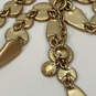 Designer J. Crew Gold-Tone Lobster Clasp Adjustable Link Chain Necklace image number 4