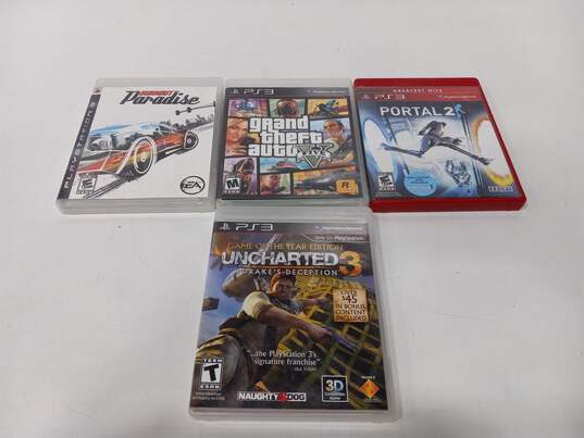 Lot of 4 Assorted Sony PlayStation 3 Video Games image number 1