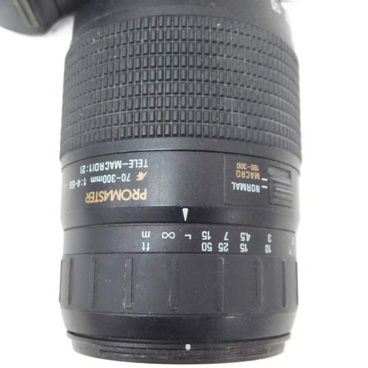 Minolta Maxxum 3xi SLR 35mm Film Camera With Tamron 70-300mm Lens image number 3