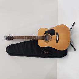 Sun Lite Beige Acoustic Guitar with Heavy Duty Case