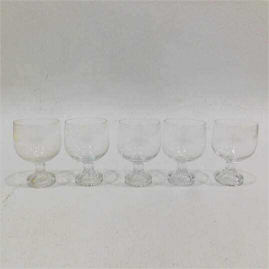 Orrefors Crystal Boheme Wine Sipping Glasses Set of 5 image number 1