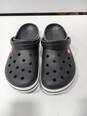 Crocs Men's Black/White Shoes Size 11 image number 1