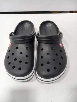 Crocs Men's Black/White Shoes Size 11
