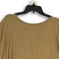 NWT Natural Life Womens Tan Dolman Sleeve Oversized Blouse Top Size Large image number 3
