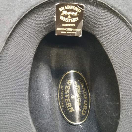 Resistol Bradford Western Black Hat image number 7