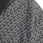 Mens Signature Print Collared Short Sleeve Pullover Polo Shirt Size Large image number 3