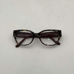 Womens TY2056 1476 Tortoiseshell Full-Rim Clear Lens Rectangle Eyeglasses