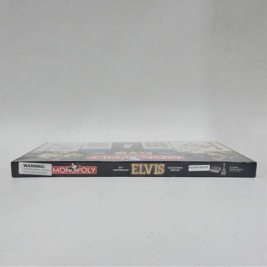 Hasbro USAopoly 25th Anniversary Collector's Edition Elvis Monopoly (Sealed) image number 5
