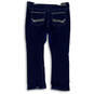 Mens Blue Medium Wash Stretch Pockets Denim Straight Leg Jeans Size 36L image number 2