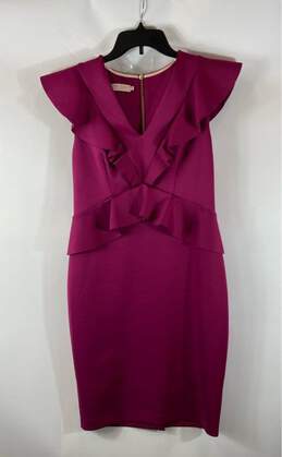 Ted Baker Purple Casual Dress - Size 3