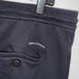 Authentic Womens Black Elastic Waist Tapered Leg Jogger Pants Size L image number 4