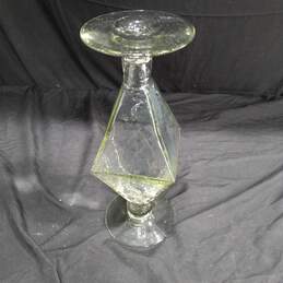 Murano Glass Triangle Candle Holder