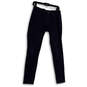 Womens Blue Denim Pockets Medium Wash Stretch Skinny Jeans Size 28 image number 1