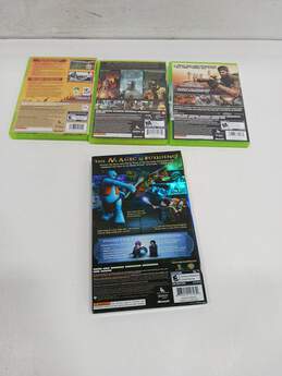 Bundle of 4 Assorted Microsoft Xbox 360 Video Games alternative image