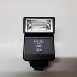 Vivitar Auto 2600 Camera Flash-For Parts Repair Untested